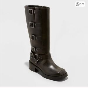 Wild Fable Dark Brown Combat Boots